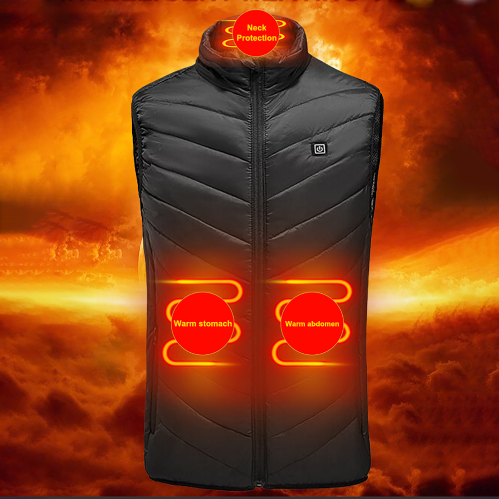 Heated Vest Battery - Elektrisch Verwarmd Jachtvest Winter 9 Zones