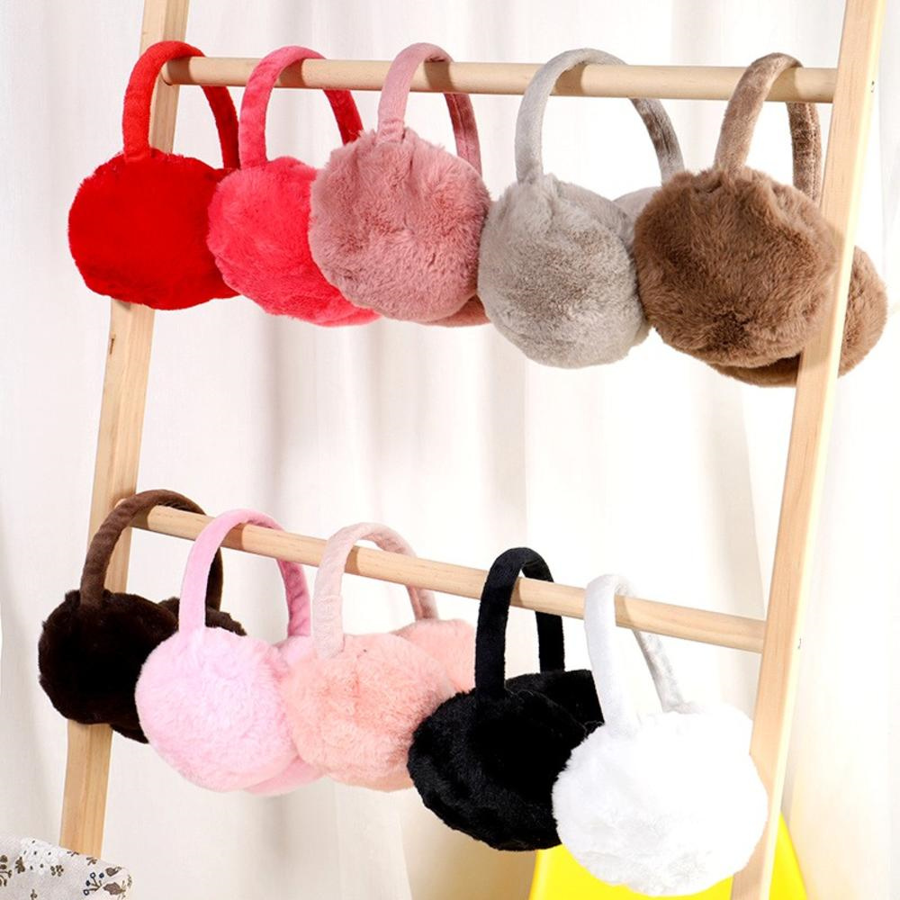 Earmuffs Foldable - Winter Oorkappen Pluizige Vrouwen Mannen Nepbont