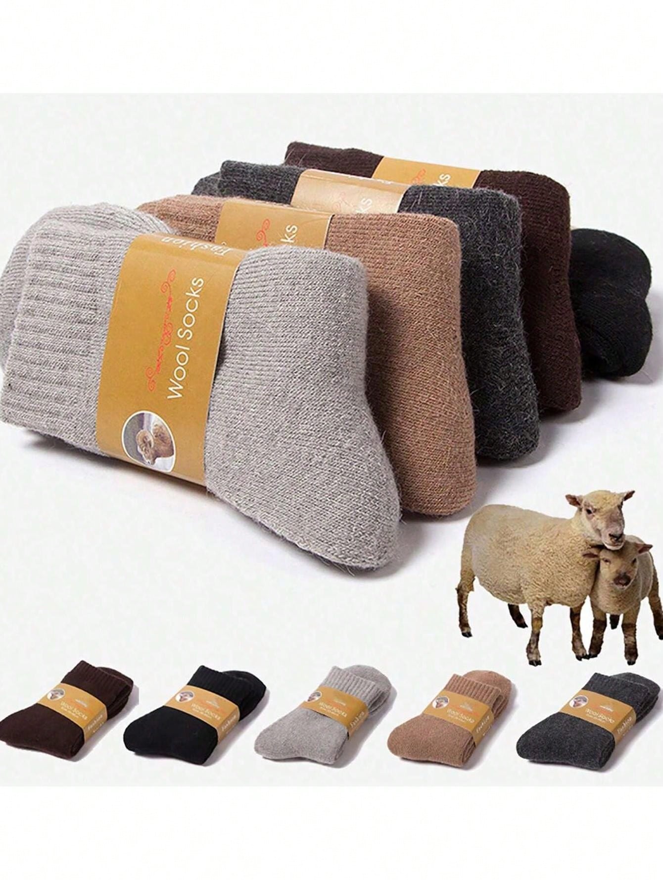 Thermal Sock Wool - 1 paar winter warme damessokken merinowol