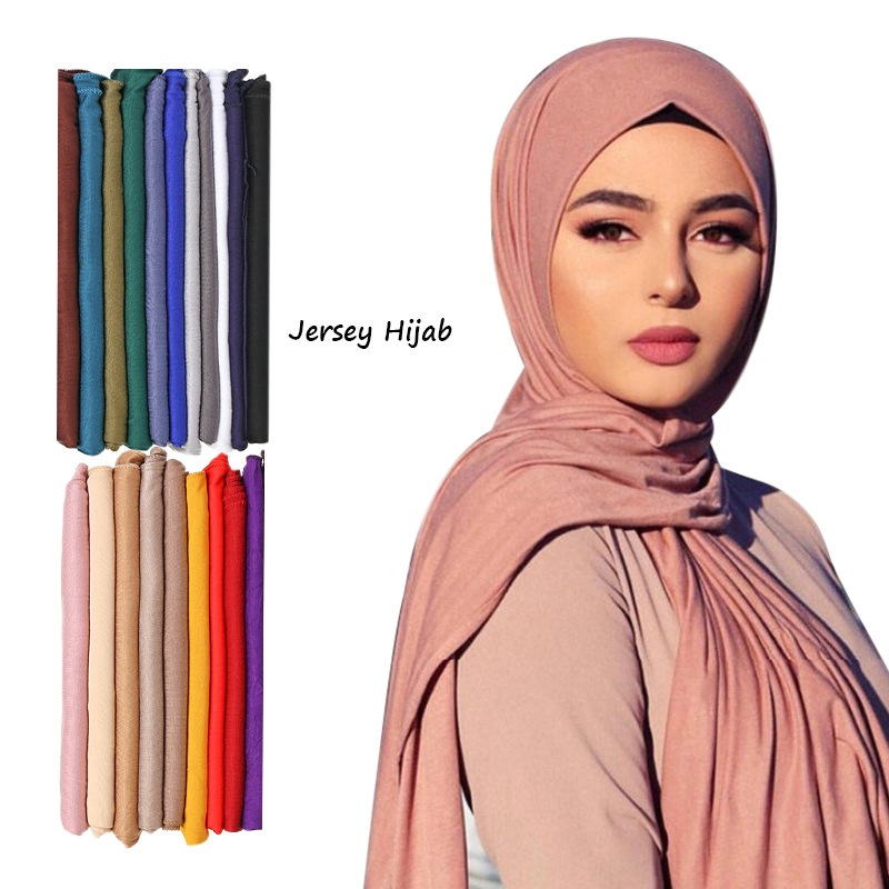 Shawl Wrap Winter - 30 kleuren Plain Solid Modal Jersey