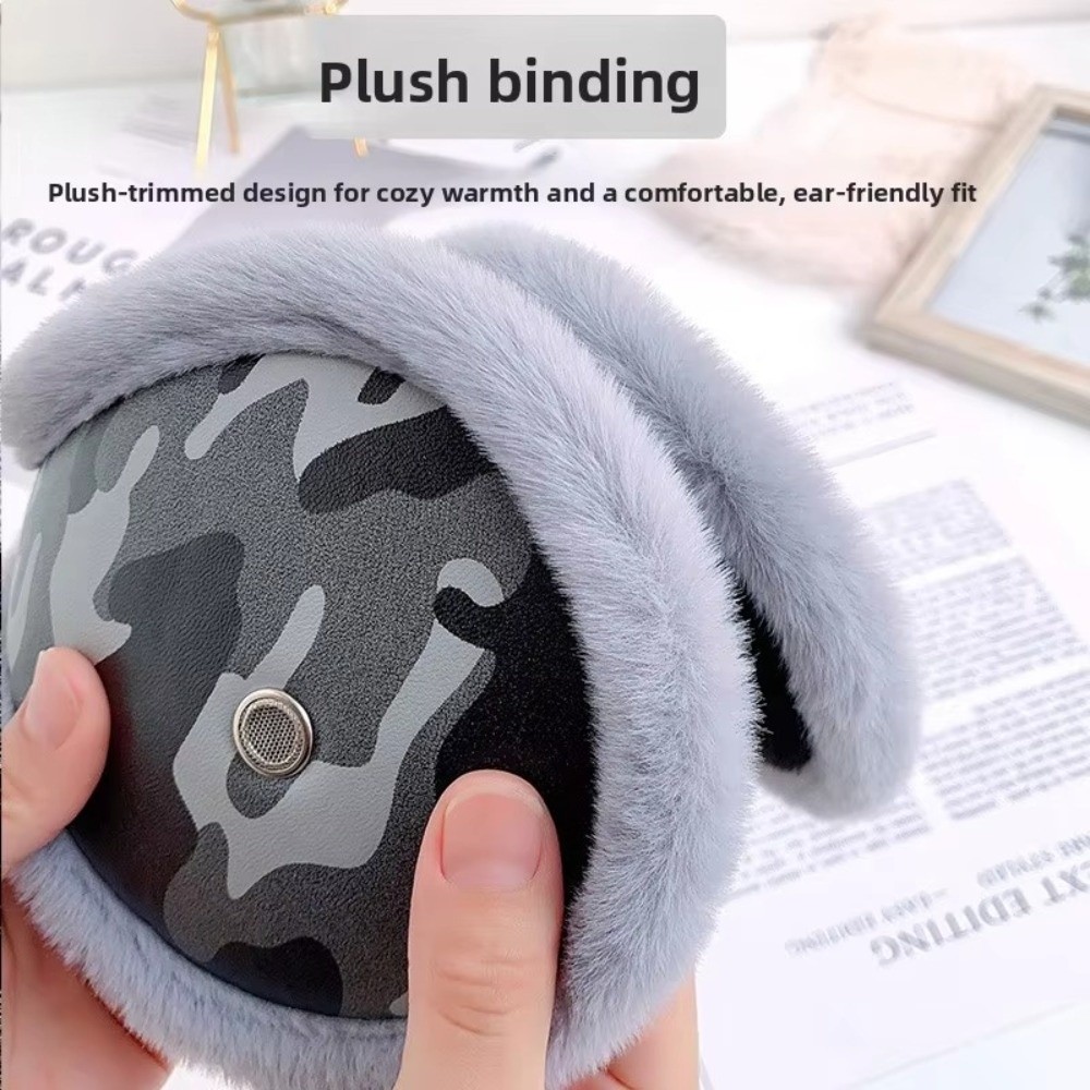 Earmuffs Foldable - Nieuwe PU Lederen Winter Oorbeschermers met