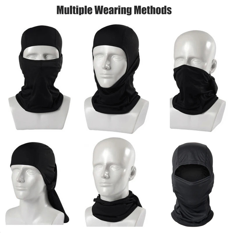 Balaclava Ski Mask - Camouflage bivakmuts hoed fietsen volgelaatsmasker buitensporten