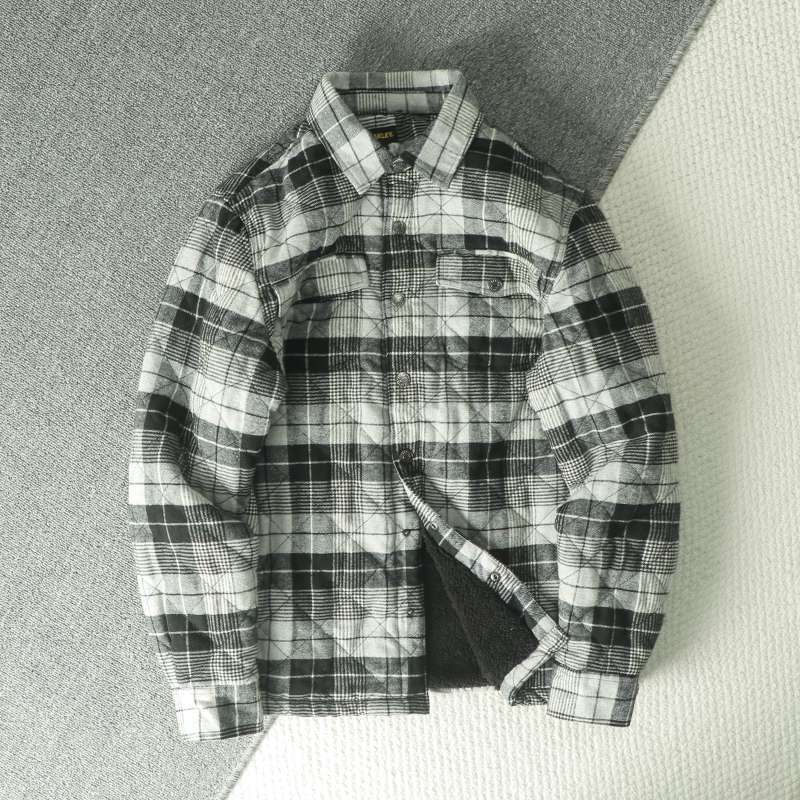 Herfst Winter Heren Plaid Flan - Flannel Shirt Lined recensie en prijs