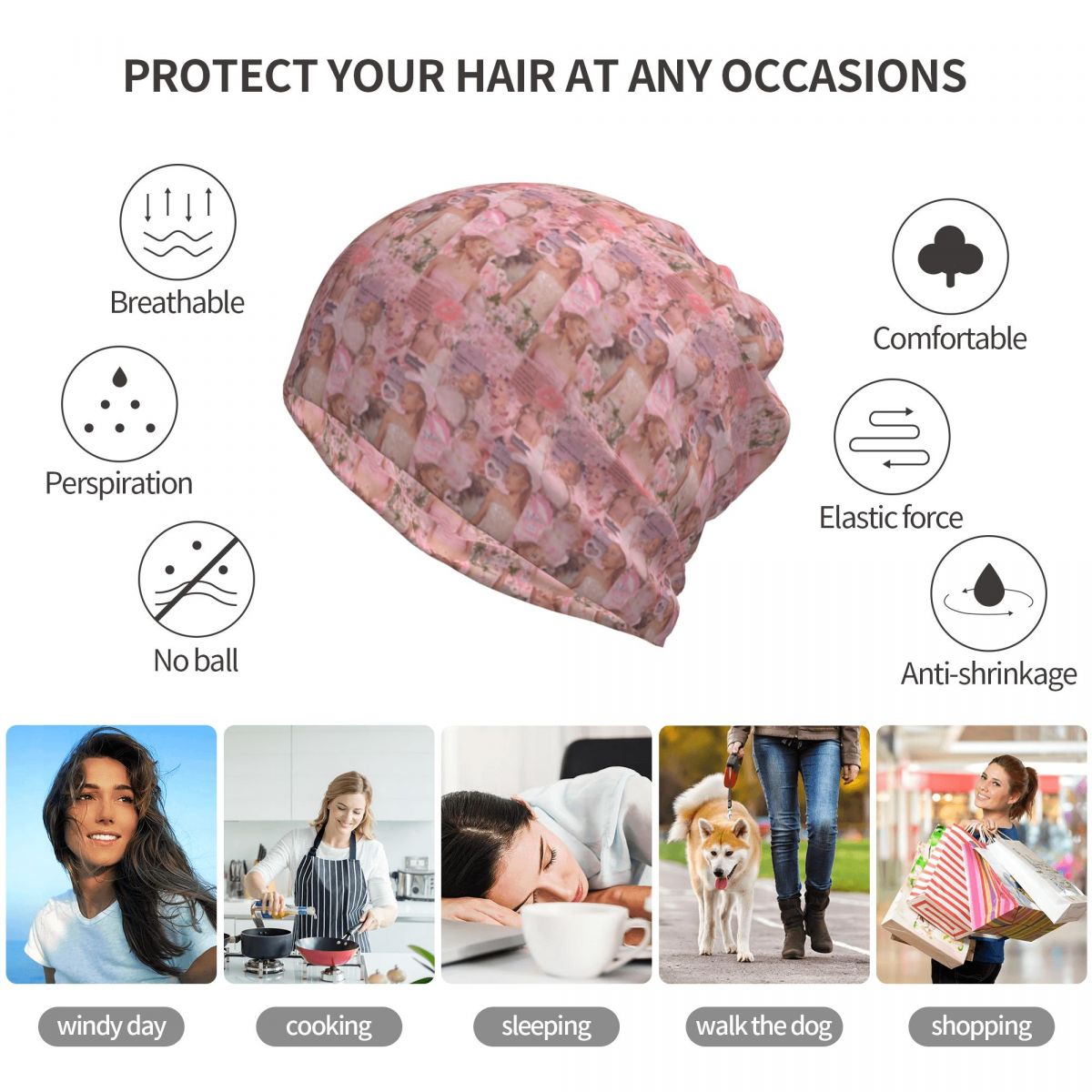 Ariana Grande Singer Bandana N - Knit Beanie Hat Warm recensie en prijs