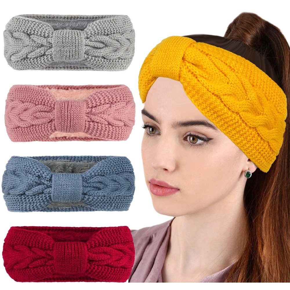 Winter Gebreide Vrouwen Hoofdb - Winter Headband Fleece recensie en prijs