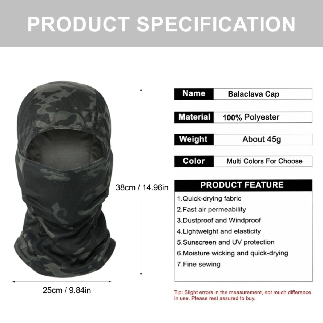 Camouflage Balaclava Muts Fiet - Balaclava Ski Mask recensie en prijs