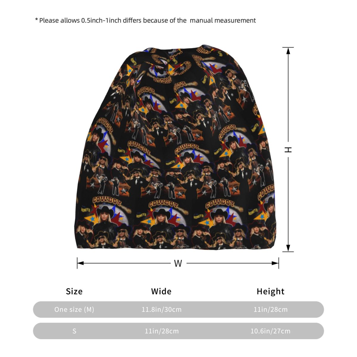 Cowboy Carter Beyonce Nieuw al - Knit Beanie Hat Warm recensie en prijs