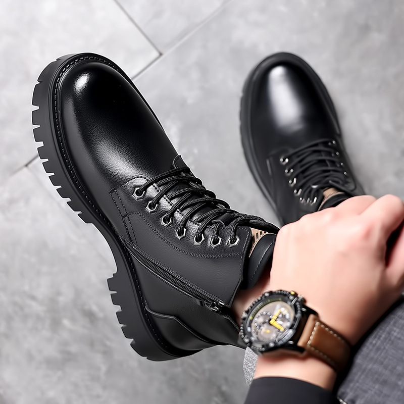 Mannen Klassieke Lederen Laarz - Waterproof Winter Boot recensie en prijs