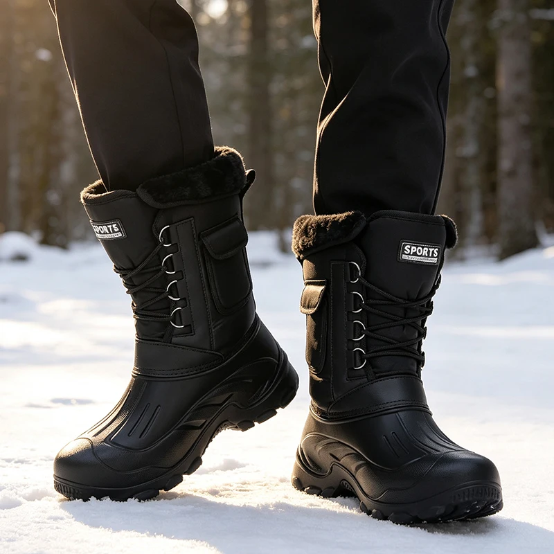 Mannen Winter Snowboots Outdoo - Waterproof Winter Boot recensie en prijs