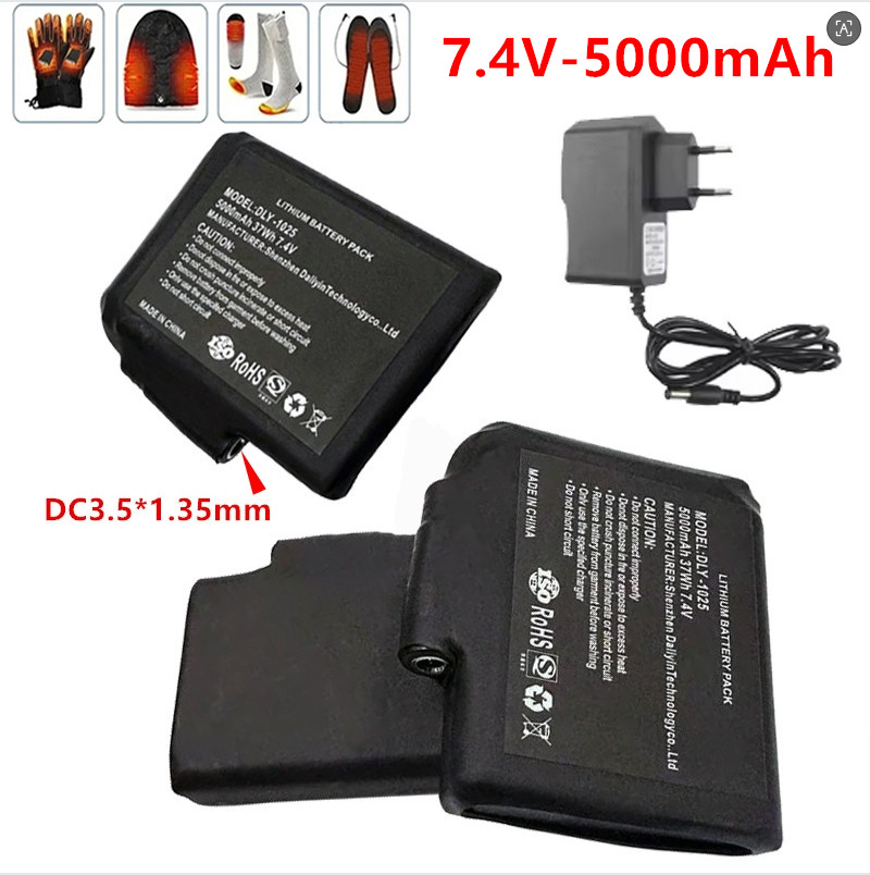 Nieuwe hoogwaardige 7,4 V, 500 - Heated Vest Battery recensie en prijs