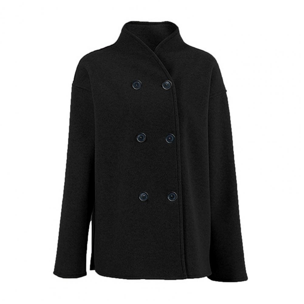 Dames winterjas, cropped wolle - Wool Coat Peacoat recensie en prijs