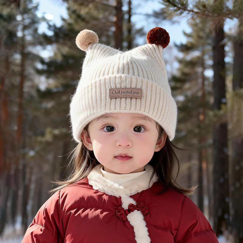 1-4Year Baby Gebreide Muts Leu - Knit Beanie Hat Warm recensie en prijs