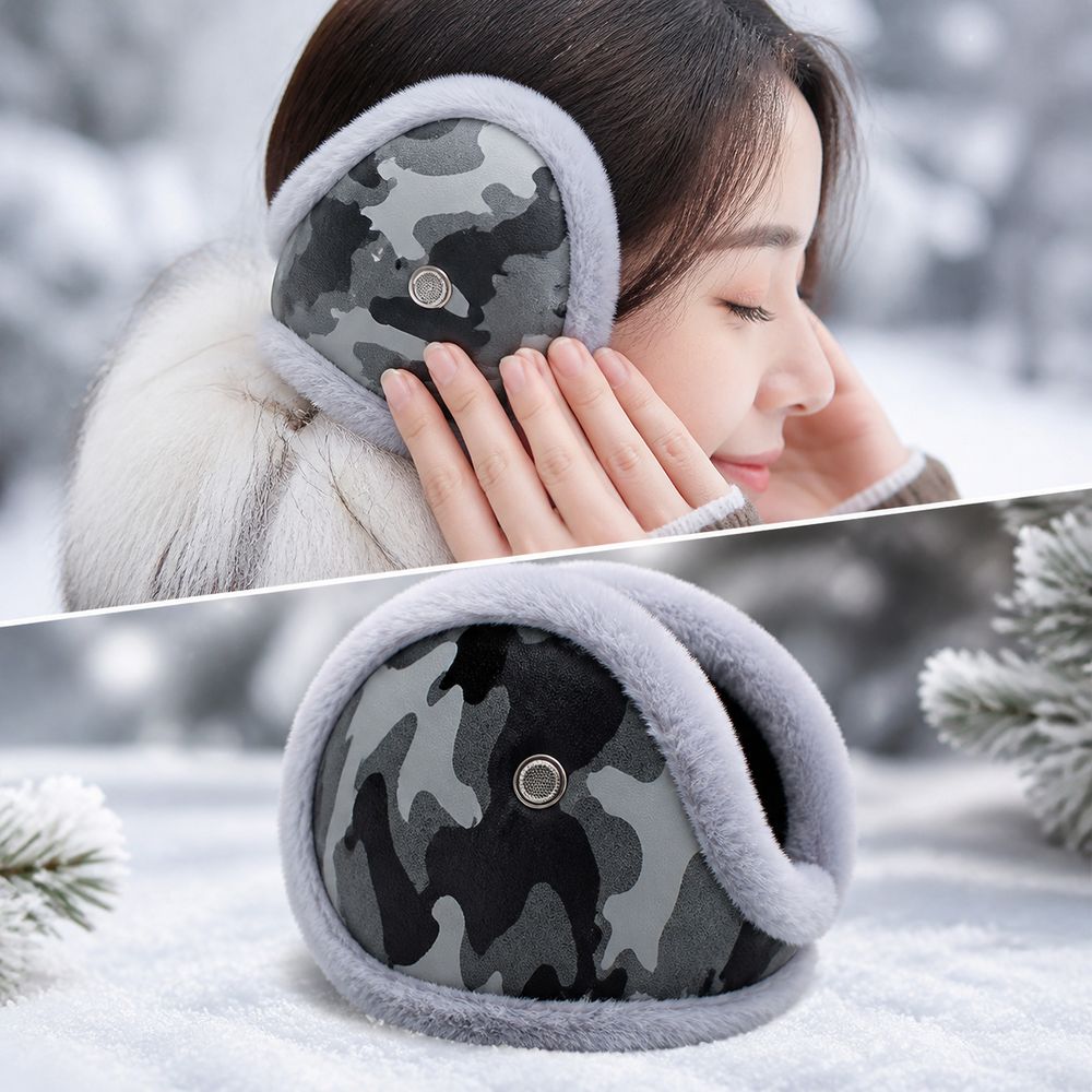 Nieuwe PU Lederen Winter Oorbe - Earmuffs Foldable recensie en prijs