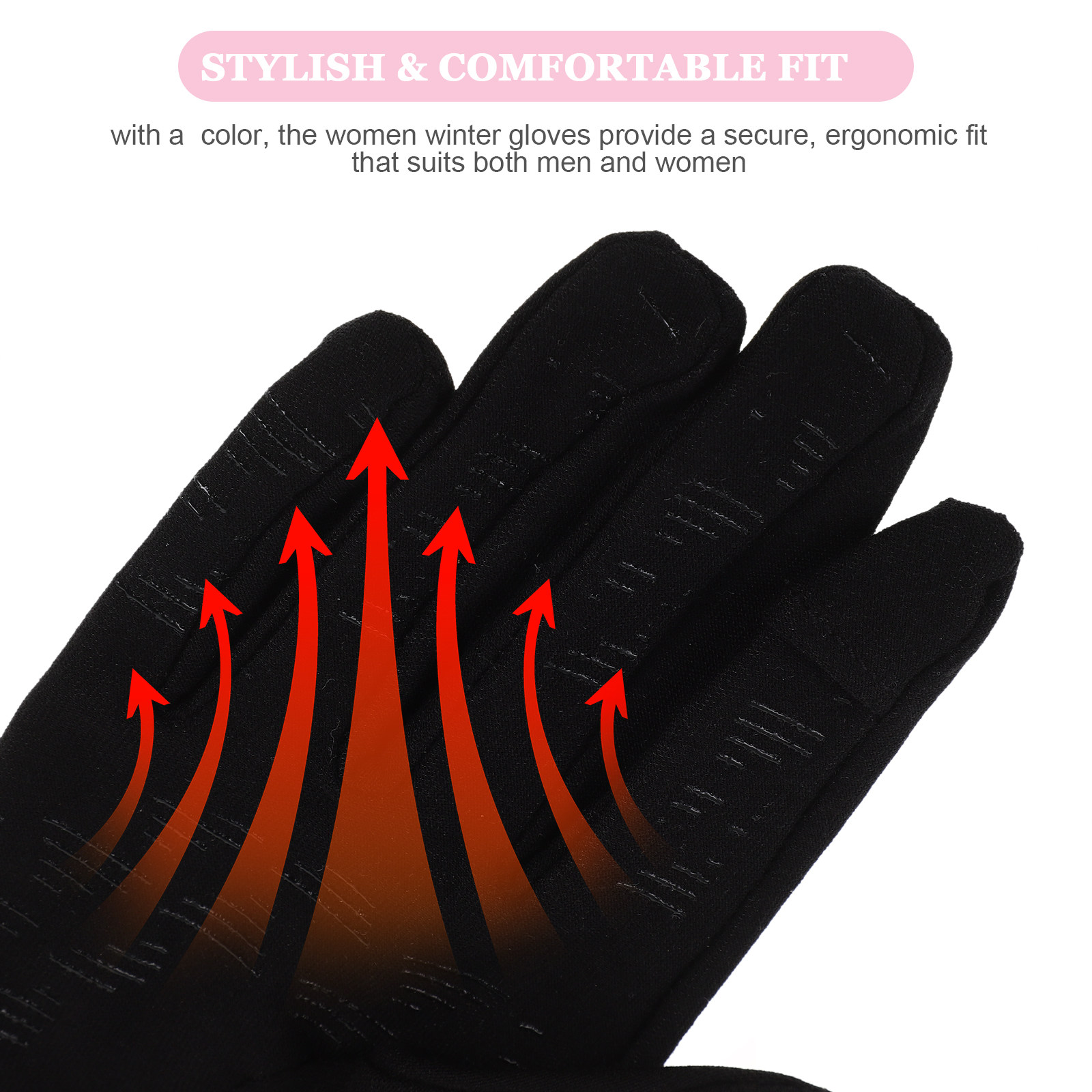 Touchscreen dames skihandschoe - Snow Glove Insulated recensie en prijs