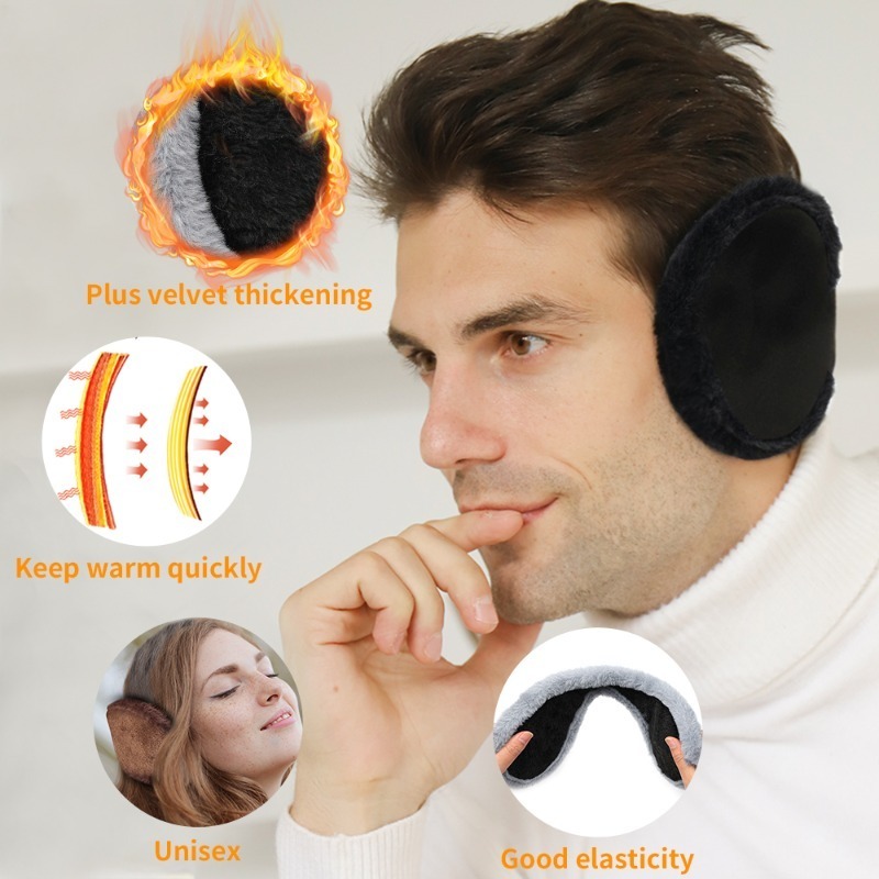 Dikker Bont Oorbeschermers Man - Winter Headband Fleece recensie en prijs