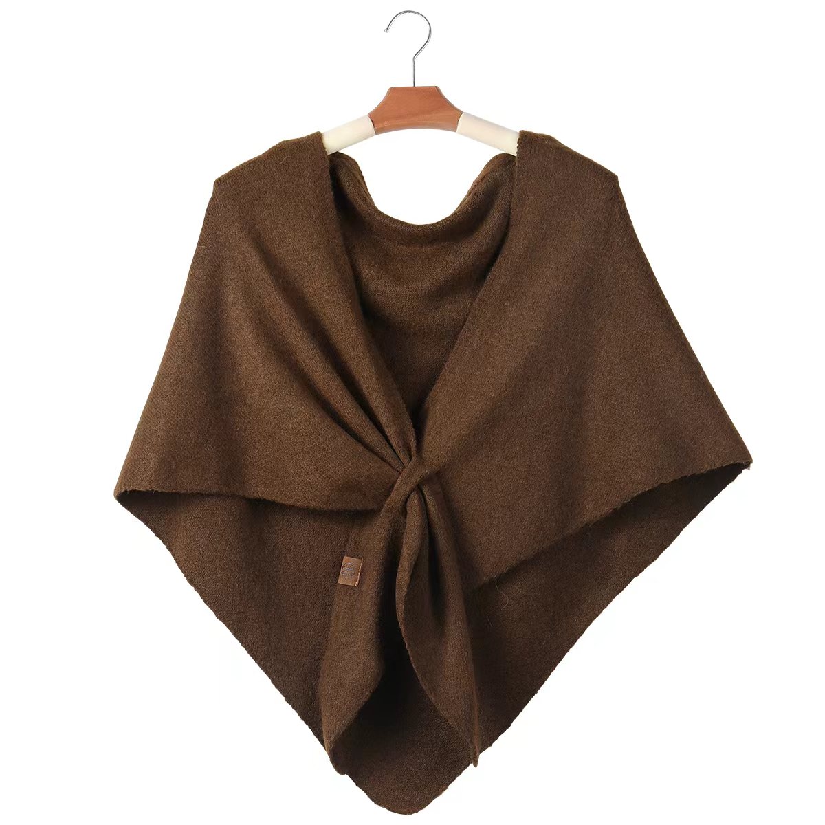 Eenvoudige gebreide driehoekig - Shawl Wrap Winter recensie en prijs
